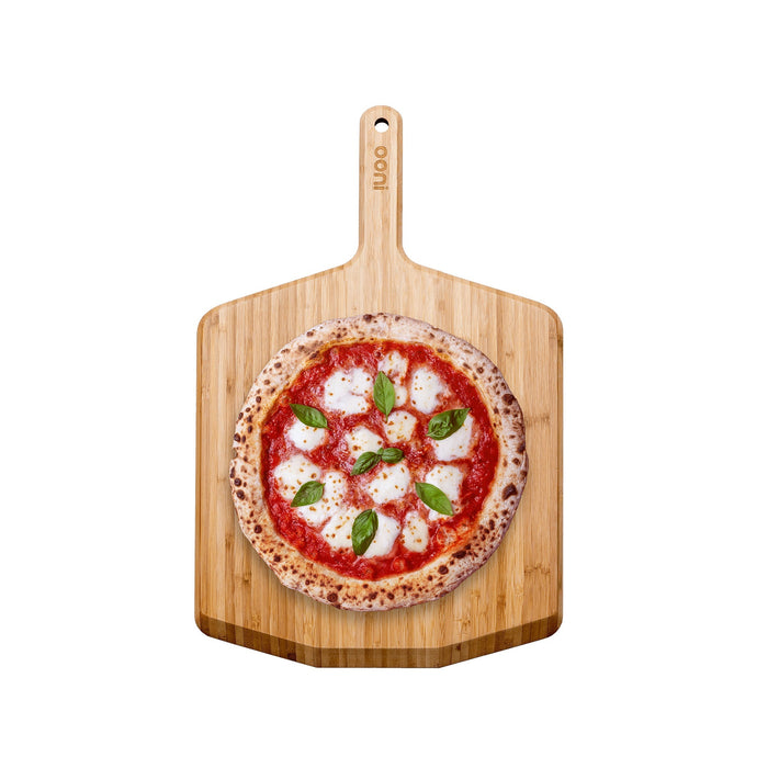 Ooni 14" Bamboo Pizza Peel & Serving Board | Click this image to open up the product gallery modal. The product gallery modal allows the images to be zoomed in on.