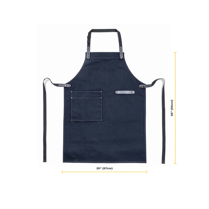Ooni Pizzaiolo Apron Measurements | Click this image to open up the product gallery modal. The product gallery modal allows the images to be zoomed in on.