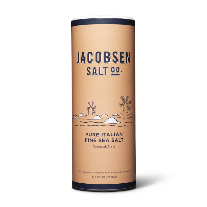 Jacobsen Italian Sea Salt | Click this image to open up the product gallery modal. The product gallery modal allows the images to be zoomed in on.