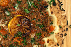 Turkish Lamb Pizza	