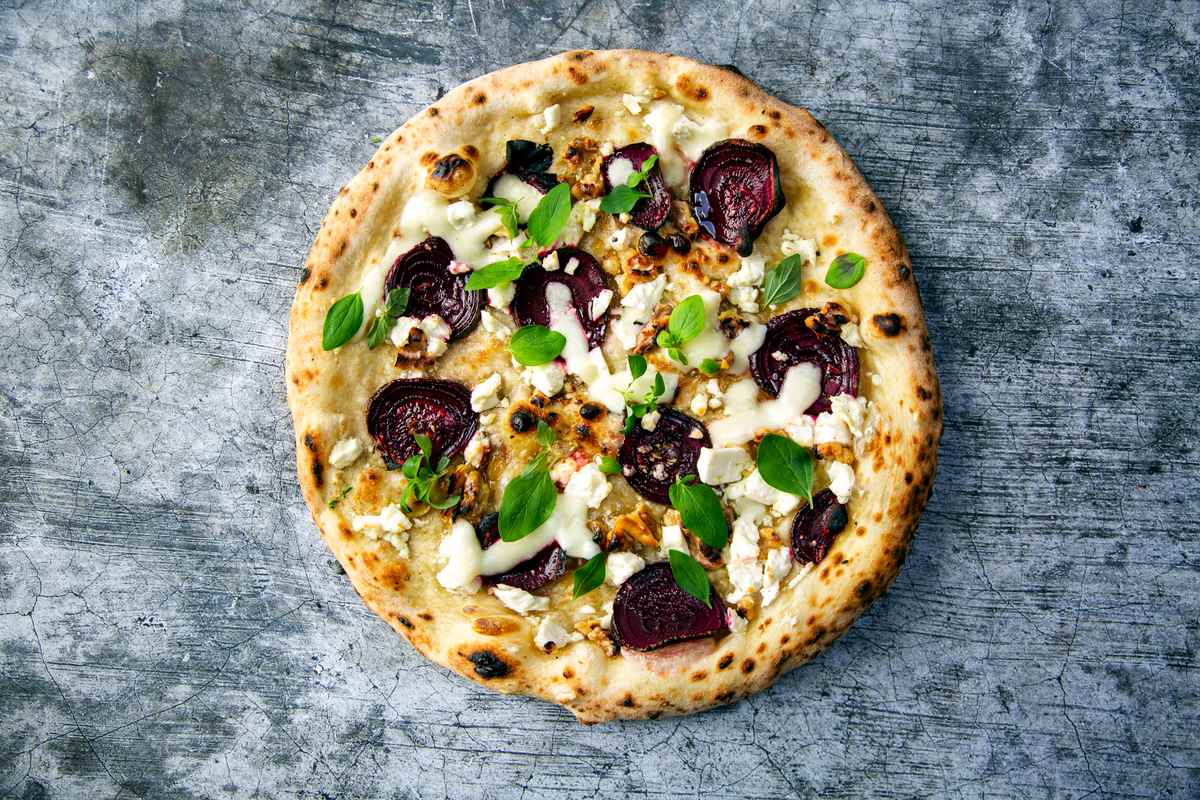Roast Beetroot, Walnut and Goats’ Cheese Pizza Recipe — Ooni USA