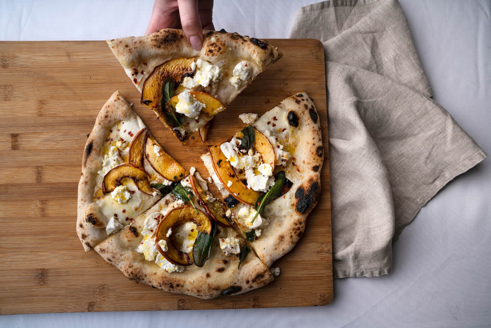 Roast Butternut Squash, Ricotta, Chilli &amp; Sage Pizza Recipe — Ooni USA