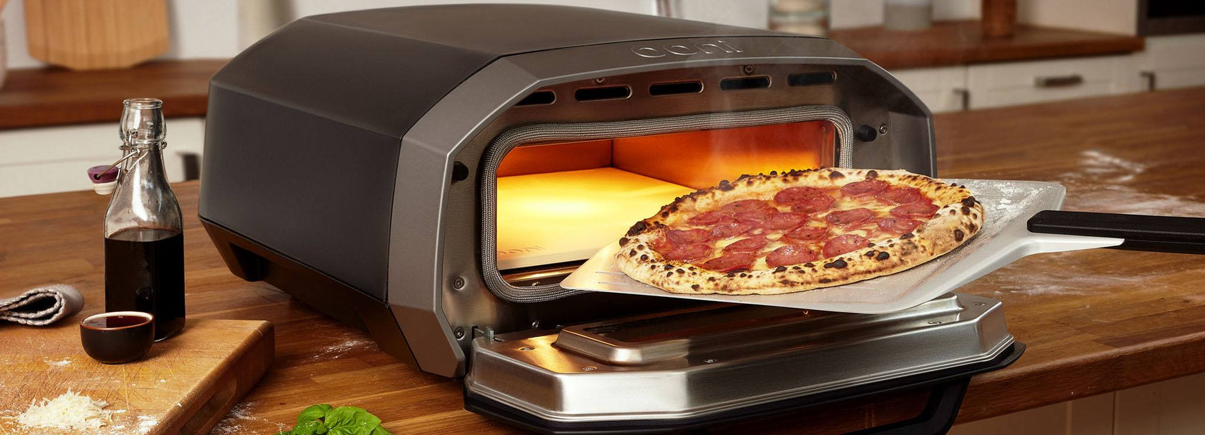 automatic pizza maker adjustable temperature control