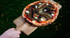 Tapenade, Eggplant and Black Olive Pizza