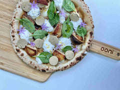 Confit Foie Gras and Porcini Mushroom Pizza by Manon Santini