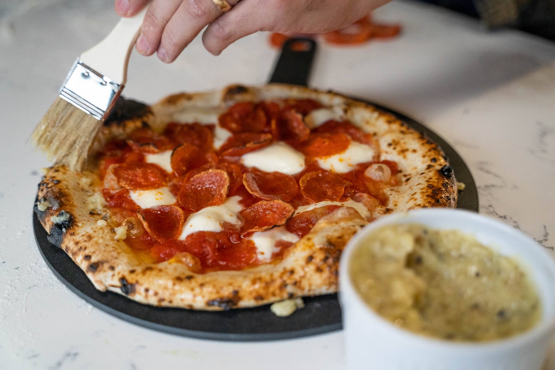 Garlic Crust Garlic Butter for Pizza Crust Recipe — Ooni USA