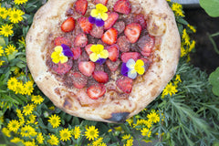 Strawberry & Dark Chocolate Pizza