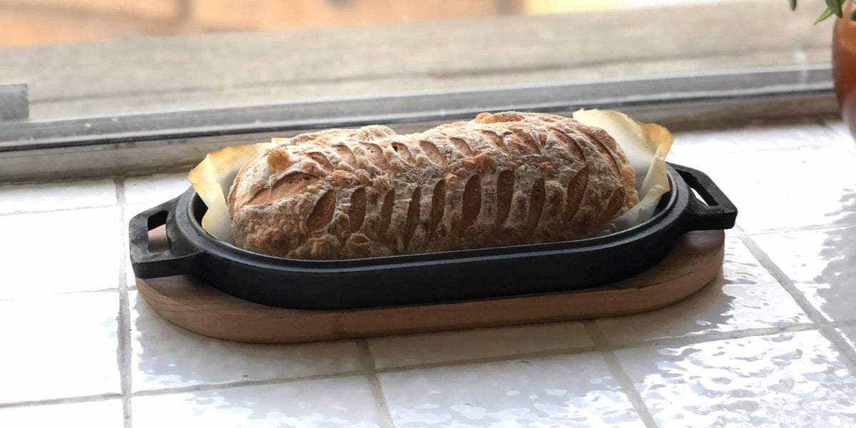 Cast Iron Skillet Sourdough Bread - Cast Iron Pan Store