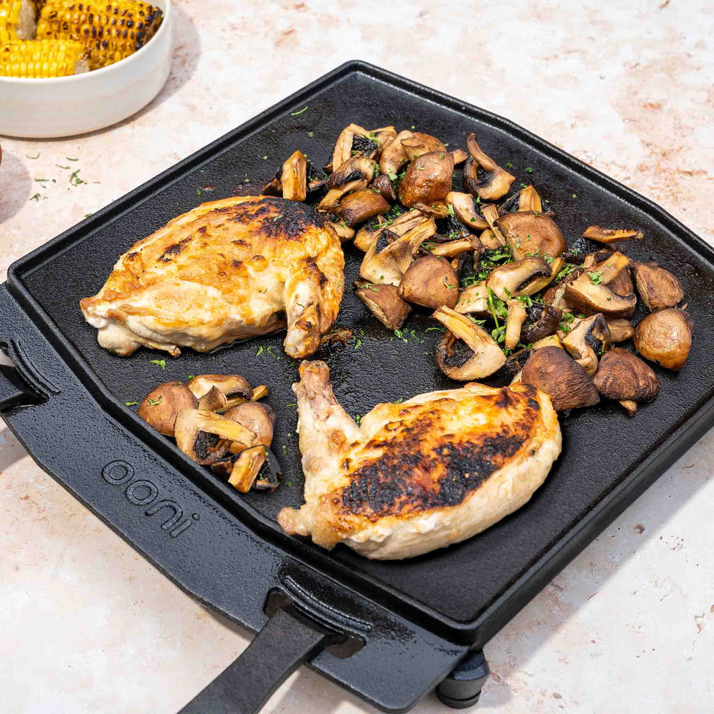 Cast Iron Sizzler Plates-Pizza Oven/Cookware Accessories,Grizzler Pan —  CHIMIYA