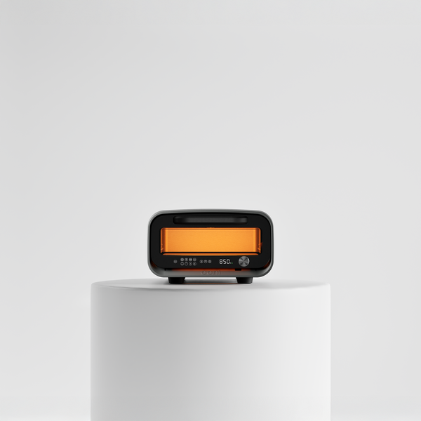 <br>Electric</br> <br><small>Have your pizza oven indoors with plug-and-play simplicity.</small></br>