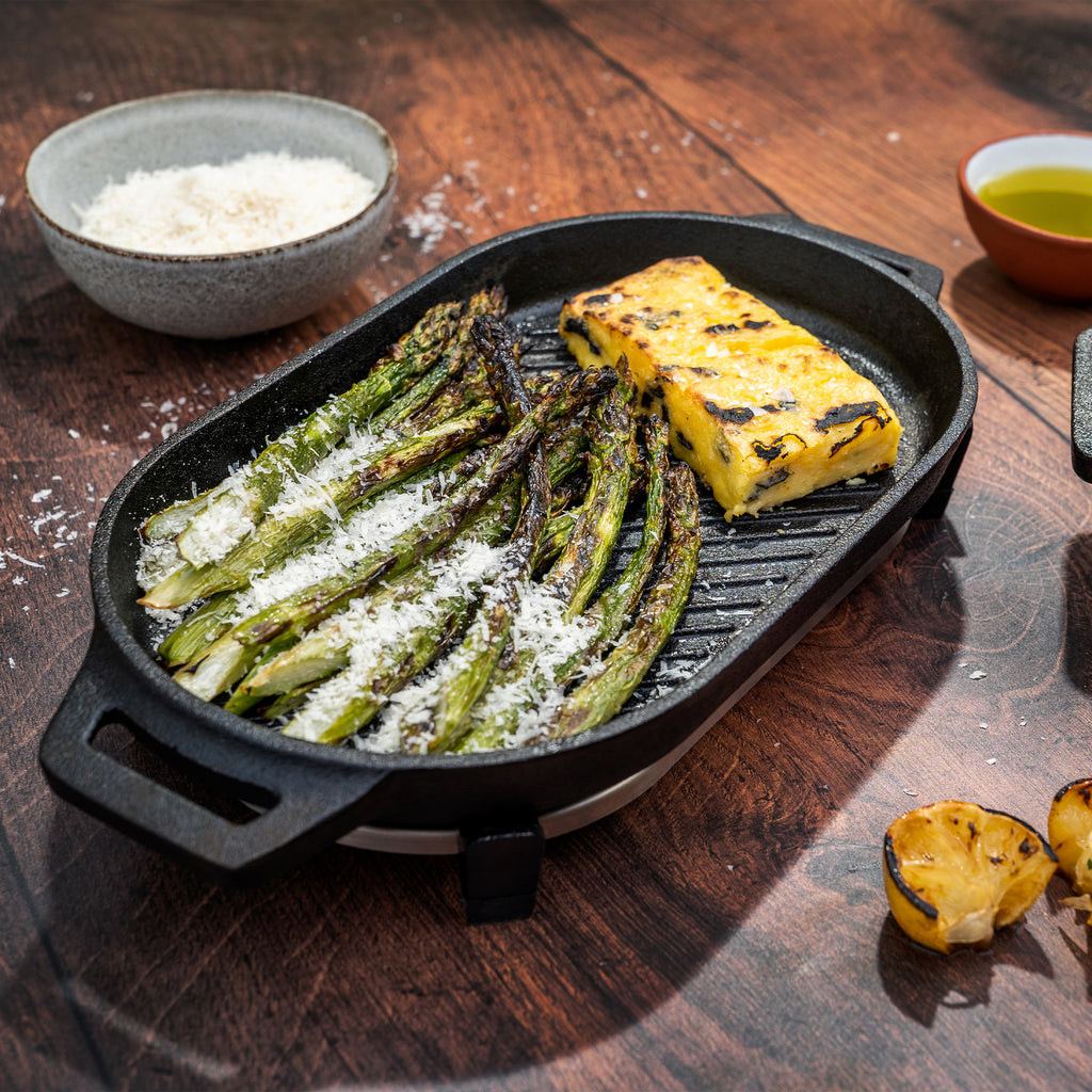 Ooni Cast Iron Grizzler Pan — The Barbeque Shop