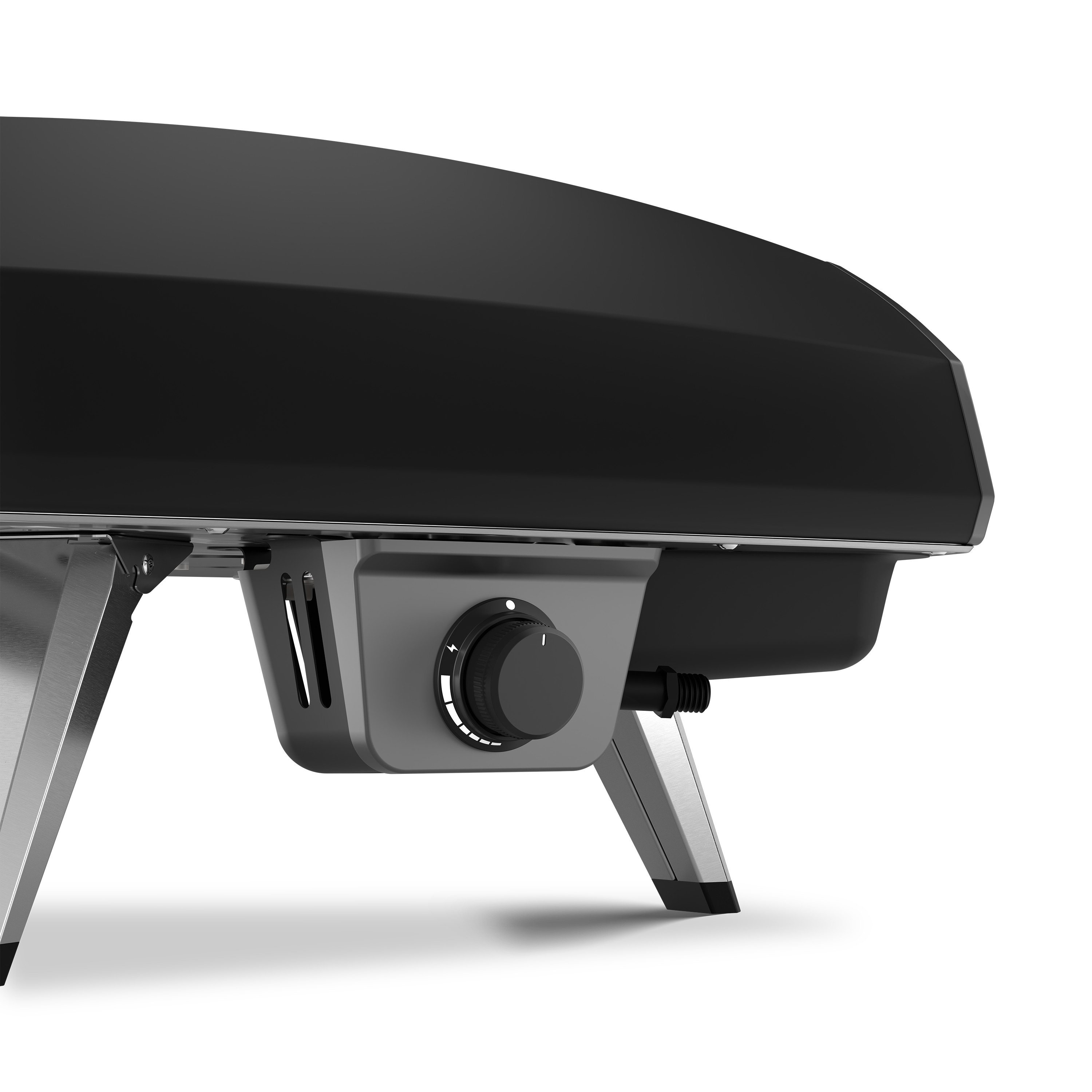 Ooni Koda 2 Gas Powered Pizza Oven - Foundry Black - Side View