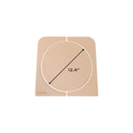 rotating stone for Koda 2  with dimensions of 12.4" cooking surface