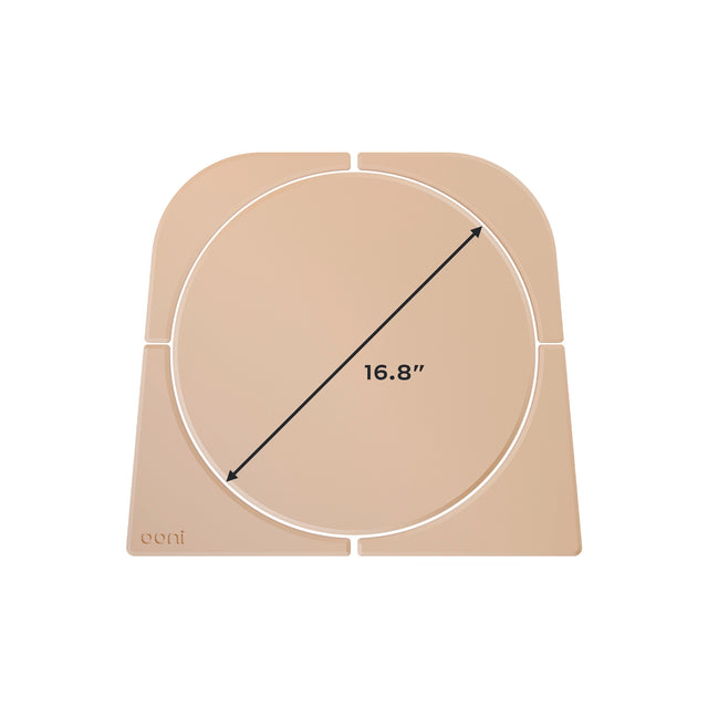 rotating stone for Koda 2 Pro with dimensions of 16.8" cooking surface