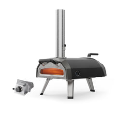 Ooni Karu 12G outdoor multi fuel Pizza oven gas burner bundle