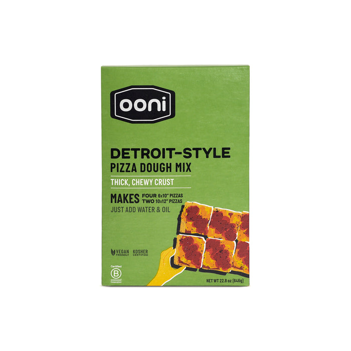 Ooni Detroit Dough Pizza Mix | Click this image to open up the product gallery modal. The product gallery modal allows the images to be zoomed in on.