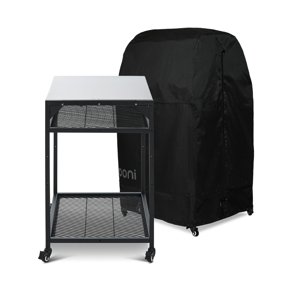 ooni modular table and oven table cover on white background