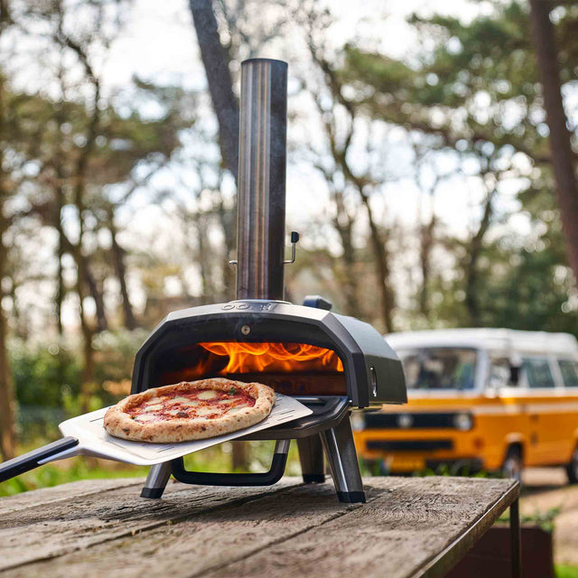 Just fired up our new Ooni Karu 12 pizza oven - and we're Just fired up our new Ooni Karu 12 pizza oven - and we're