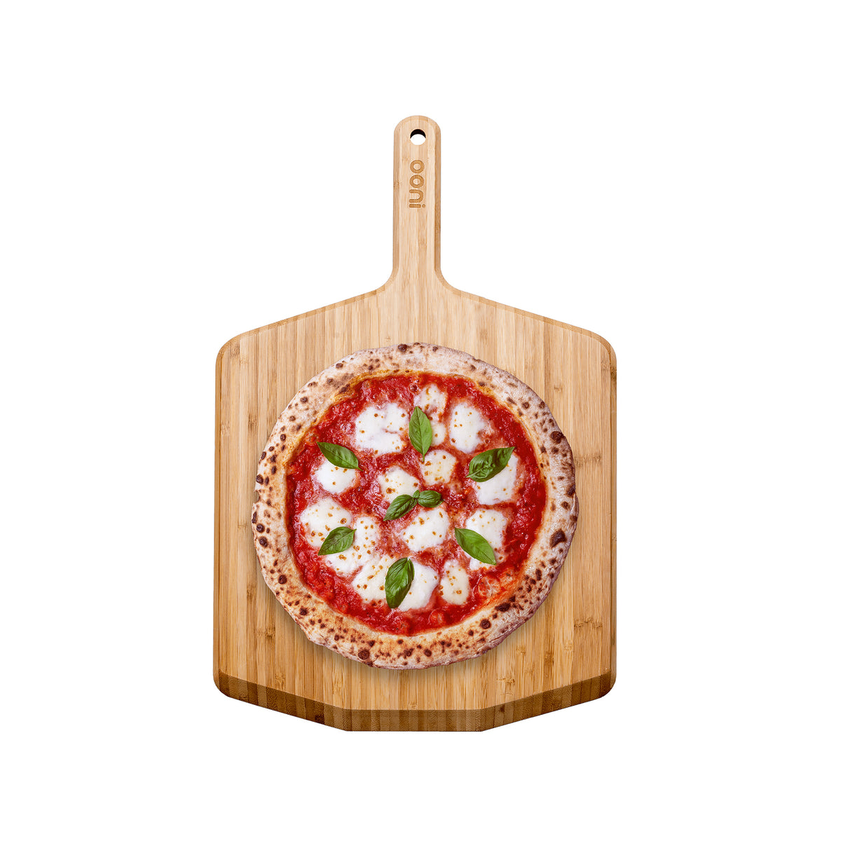 Ooni 12 Perforated Pizza Peel + Ooni Turning Peel + Ooni 12 Bamboo  Serving Pizza Peel - Essesntial Pizza Oven Accessories Bundle