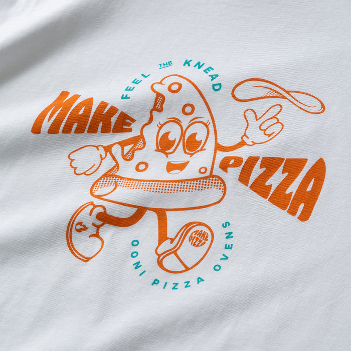 Ooni Pizza Ovens Feel the Knead T-Shirt | Make Pizza | Click this image to open up the product gallery modal. The product gallery modal allows the images to be zoomed in on.