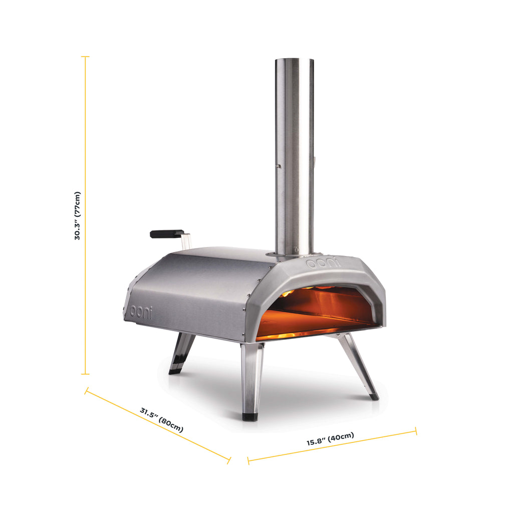 Ooni Karu 12 Inch Portable Pizza Oven Silver UU-P29400/UU-P0A100 - Best Buy