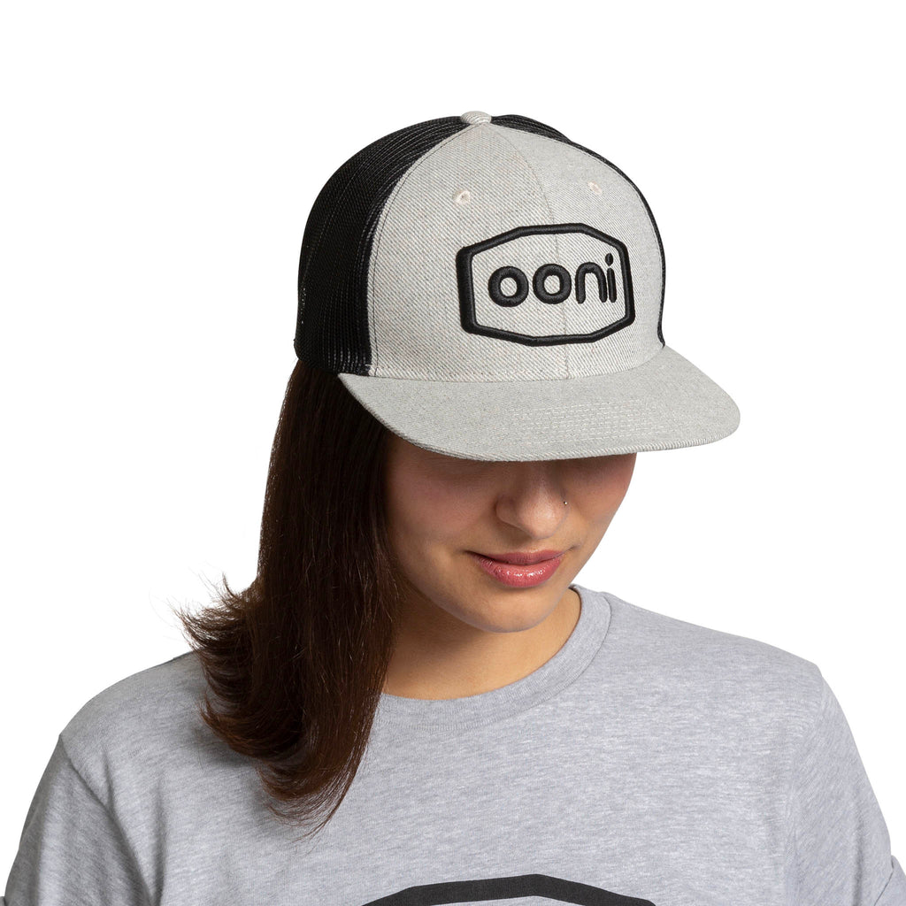 Casquette Snapback Logo Ooni - Noir sur noir — Ooni FR