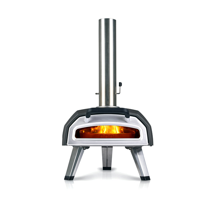 Ooni Karu 12G Multi-Fuel Pizza Oven Front view | Click this image to open up the product gallery modal. The product gallery modal allows the images to be zoomed in on.