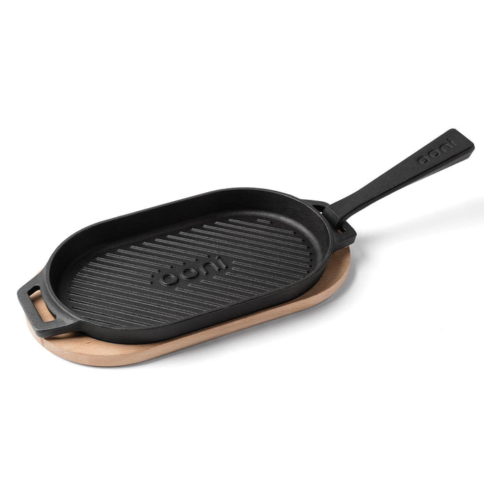 Ooni Cast Iron Grizzler Pan | Ooni USA | Click this image to open up the product gallery modal. The product gallery modal allows the images to be zoomed in on.