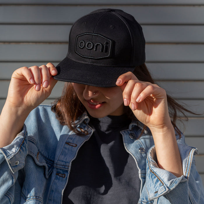 Ooni Badge Hero Snapback Blackout 2 | Click this image to open up the product gallery modal. The product gallery modal allows the images to be zoomed in on.