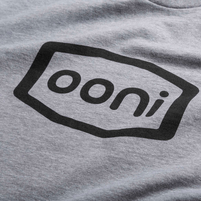 Ooni Logo T-shirt – Adult (Light Gray) | Click this image to open up the product gallery modal. The product gallery modal allows the images to be zoomed in on.