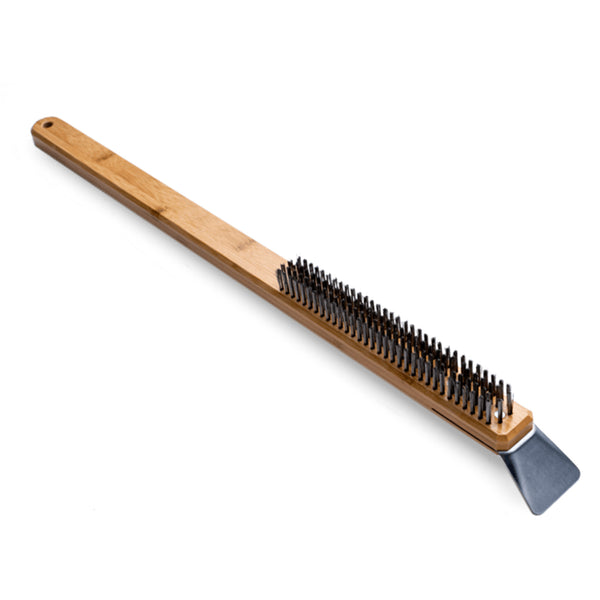 Grill Brush - 12” Bamboo, Care, Grill Brushes
