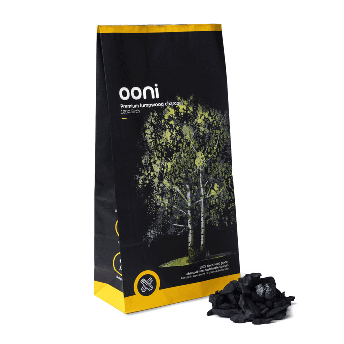 Ooni Premium Lumpwood Charcoal - 100% Birch — Ooni USA